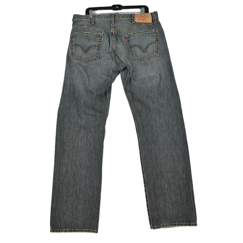 Levis 501 Jeans Men's 38x34 Straight Leg Double XX Button Fly Denim - Picture 3 of 8
